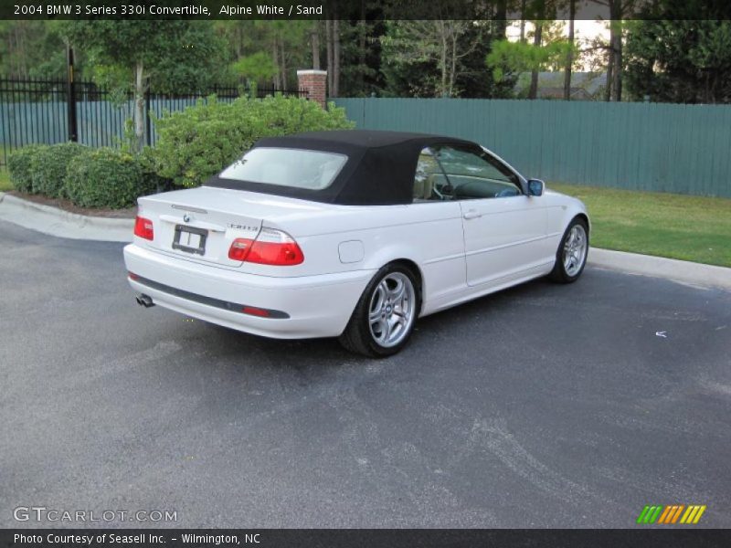 Alpine White / Sand 2004 BMW 3 Series 330i Convertible