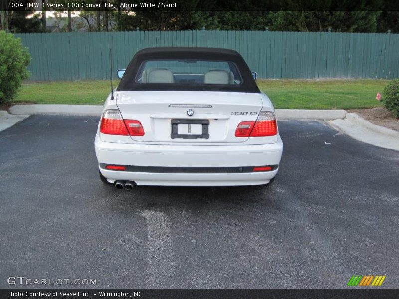 Alpine White / Sand 2004 BMW 3 Series 330i Convertible