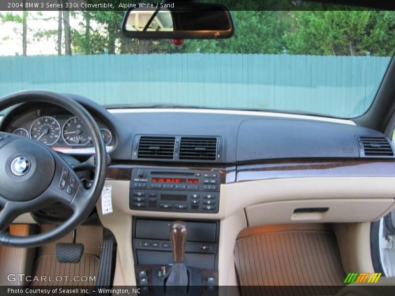 Alpine White / Sand 2004 BMW 3 Series 330i Convertible