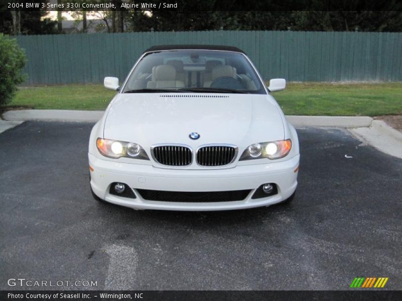 Alpine White / Sand 2004 BMW 3 Series 330i Convertible