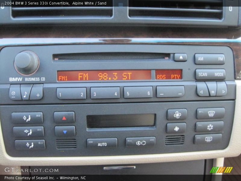 Alpine White / Sand 2004 BMW 3 Series 330i Convertible