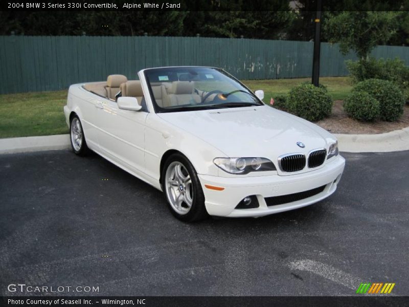 Alpine White / Sand 2004 BMW 3 Series 330i Convertible