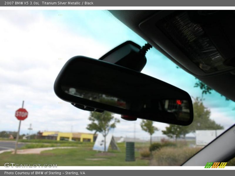 Titanium Silver Metallic / Black 2007 BMW X5 3.0si
