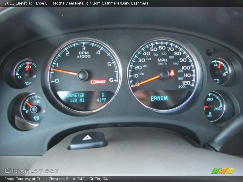 Mocha Steel Metallic / Light Cashmere/Dark Cashmere 2011 Chevrolet Tahoe LT