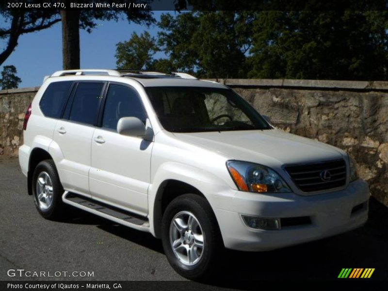 Blizzard White Pearl / Ivory 2007 Lexus GX 470