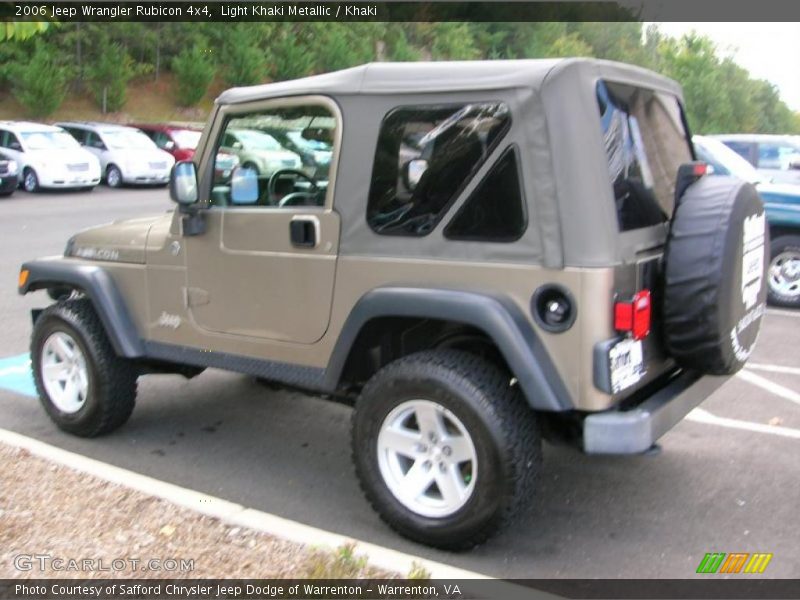 Light Khaki Metallic / Khaki 2006 Jeep Wrangler Rubicon 4x4