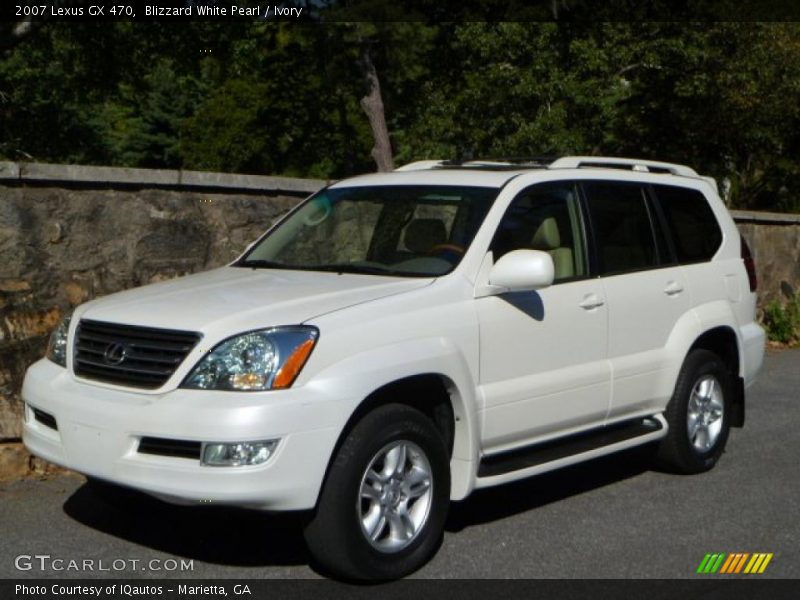 Blizzard White Pearl / Ivory 2007 Lexus GX 470