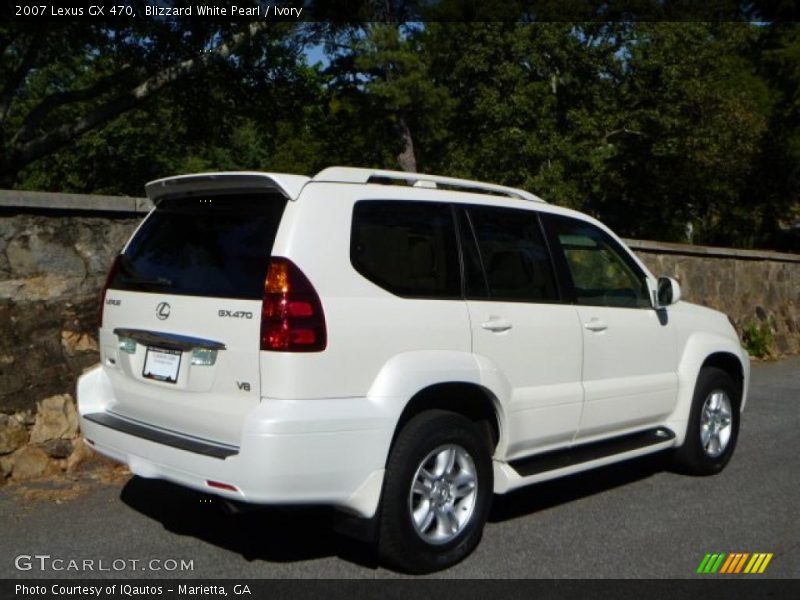 Blizzard White Pearl / Ivory 2007 Lexus GX 470