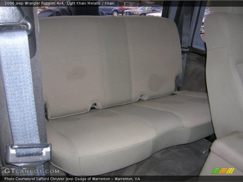 Light Khaki Metallic / Khaki 2006 Jeep Wrangler Rubicon 4x4