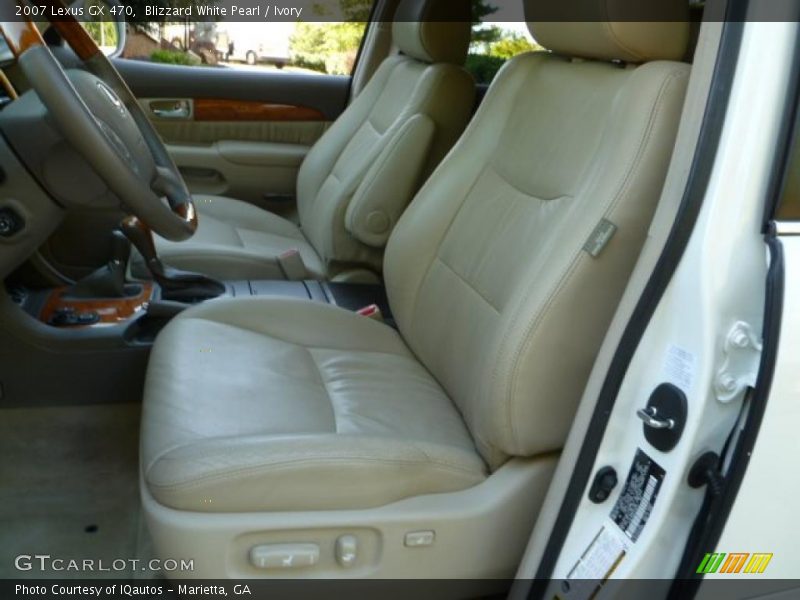 Blizzard White Pearl / Ivory 2007 Lexus GX 470