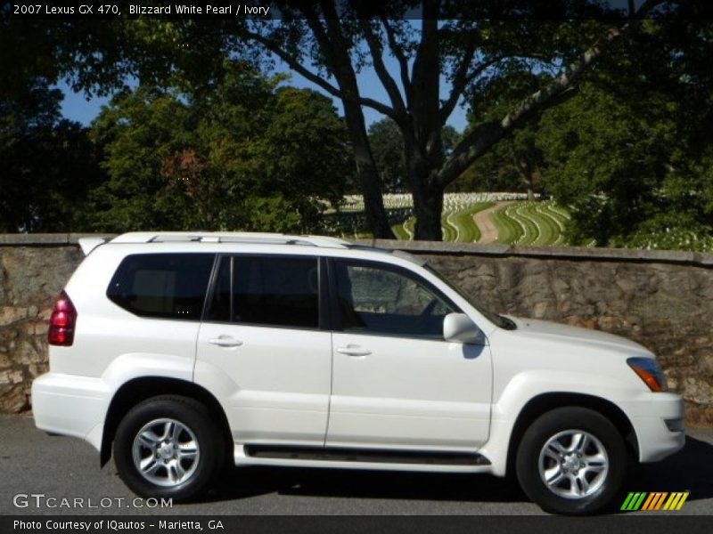 Blizzard White Pearl / Ivory 2007 Lexus GX 470
