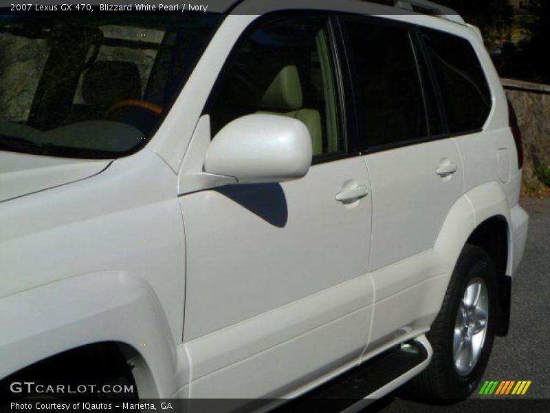 Blizzard White Pearl / Ivory 2007 Lexus GX 470