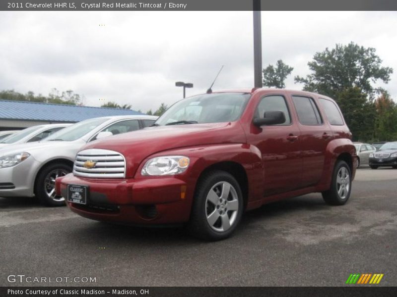 Crystal Red Metallic Tintcoat / Ebony 2011 Chevrolet HHR LS