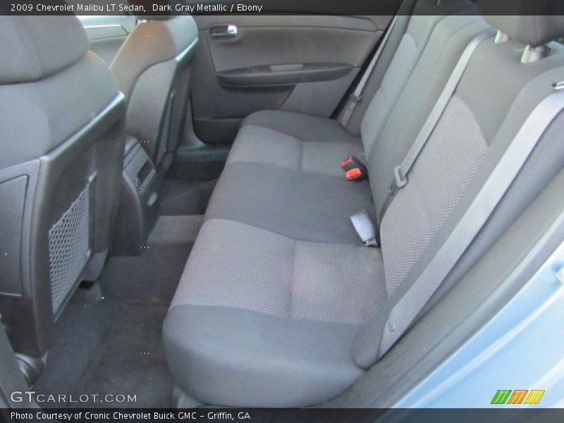 Dark Gray Metallic / Ebony 2009 Chevrolet Malibu LT Sedan