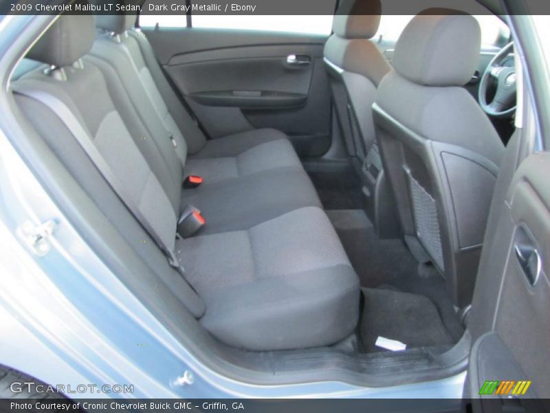 Dark Gray Metallic / Ebony 2009 Chevrolet Malibu LT Sedan
