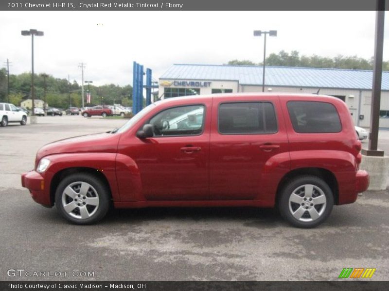 Crystal Red Metallic Tintcoat / Ebony 2011 Chevrolet HHR LS