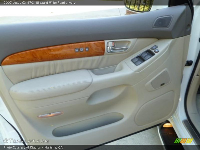 Blizzard White Pearl / Ivory 2007 Lexus GX 470