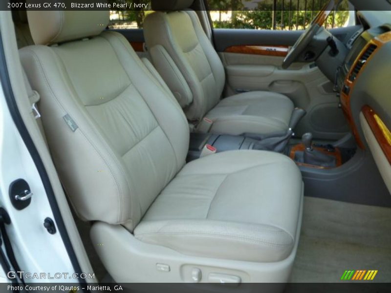Blizzard White Pearl / Ivory 2007 Lexus GX 470