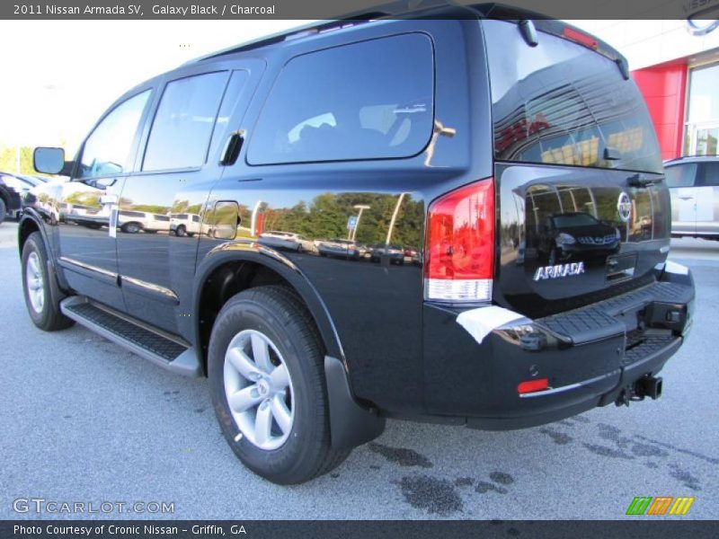 Galaxy Black / Charcoal 2011 Nissan Armada SV