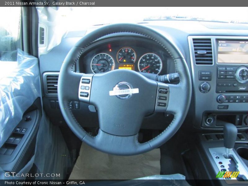 Galaxy Black / Charcoal 2011 Nissan Armada SV