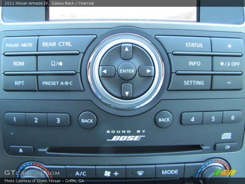 Galaxy Black / Charcoal 2011 Nissan Armada SV