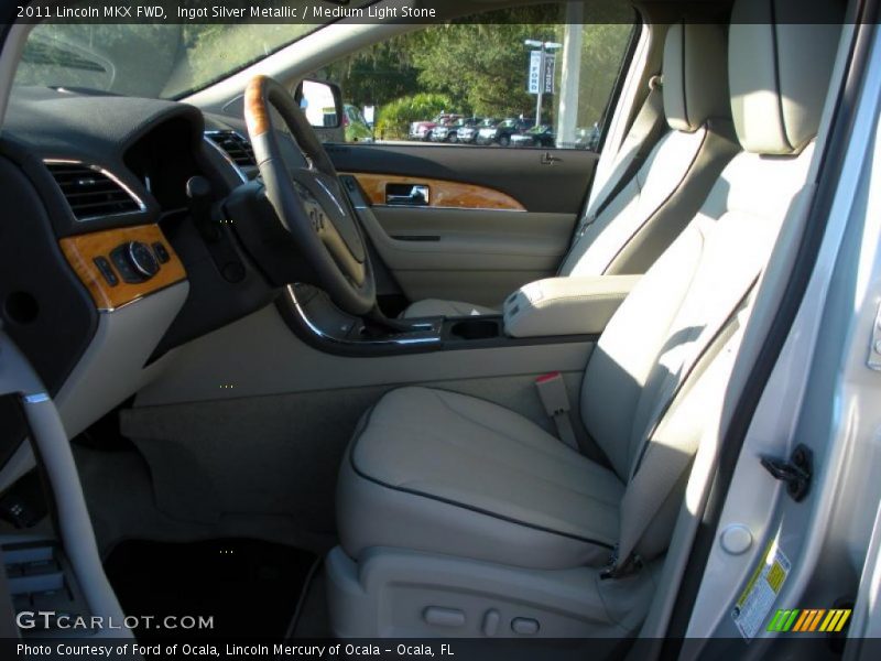 Ingot Silver Metallic / Medium Light Stone 2011 Lincoln MKX FWD