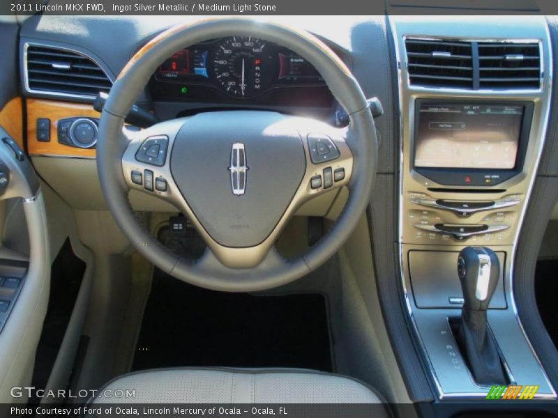Ingot Silver Metallic / Medium Light Stone 2011 Lincoln MKX FWD