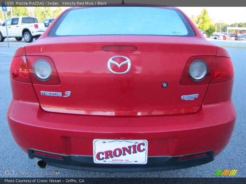 Velocity Red Mica / Black 2005 Mazda MAZDA3 i Sedan
