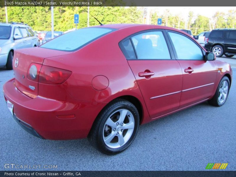 Velocity Red Mica / Black 2005 Mazda MAZDA3 i Sedan