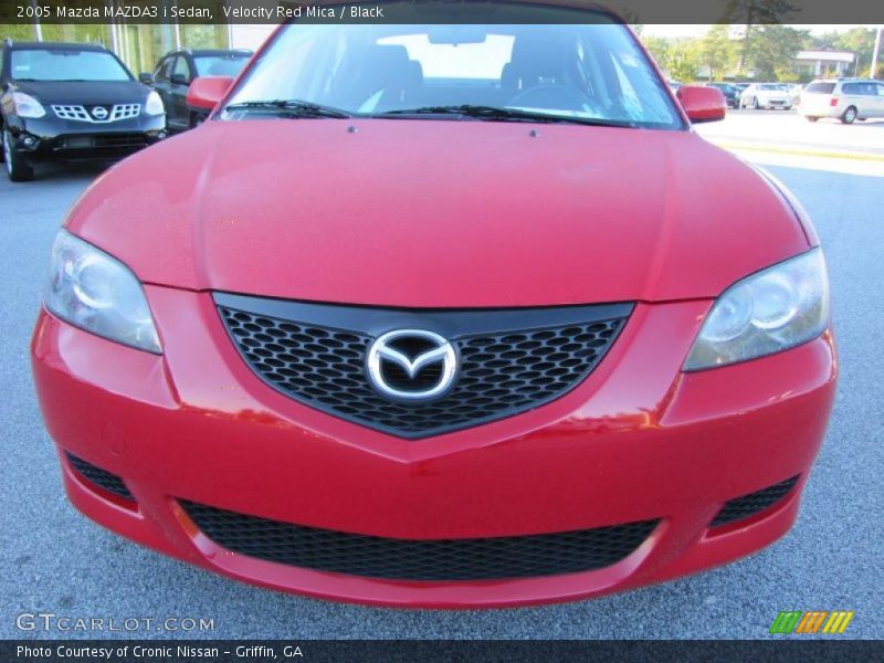Velocity Red Mica / Black 2005 Mazda MAZDA3 i Sedan