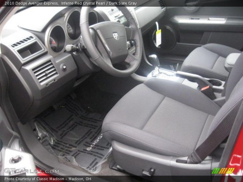 Inferno Red Crystal Pearl / Dark Slate Gray 2010 Dodge Avenger Express