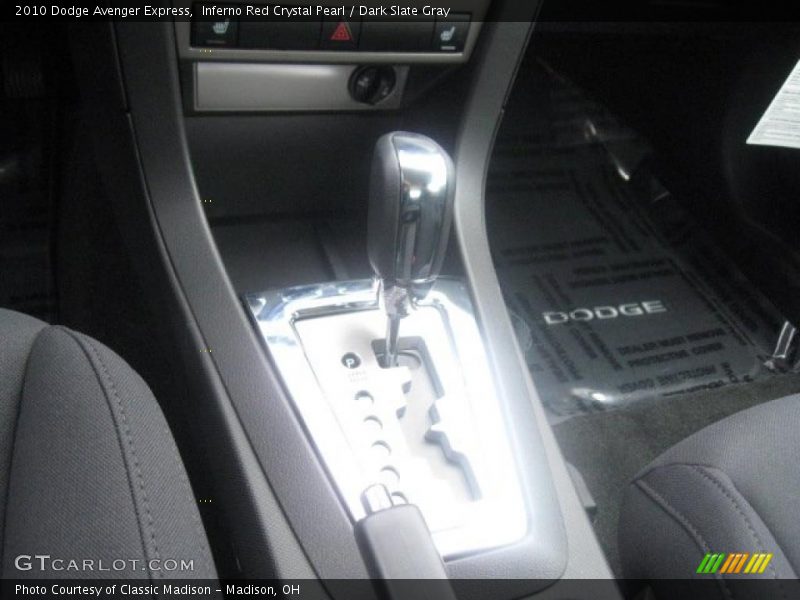 Inferno Red Crystal Pearl / Dark Slate Gray 2010 Dodge Avenger Express
