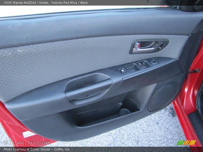 Velocity Red Mica / Black 2005 Mazda MAZDA3 i Sedan