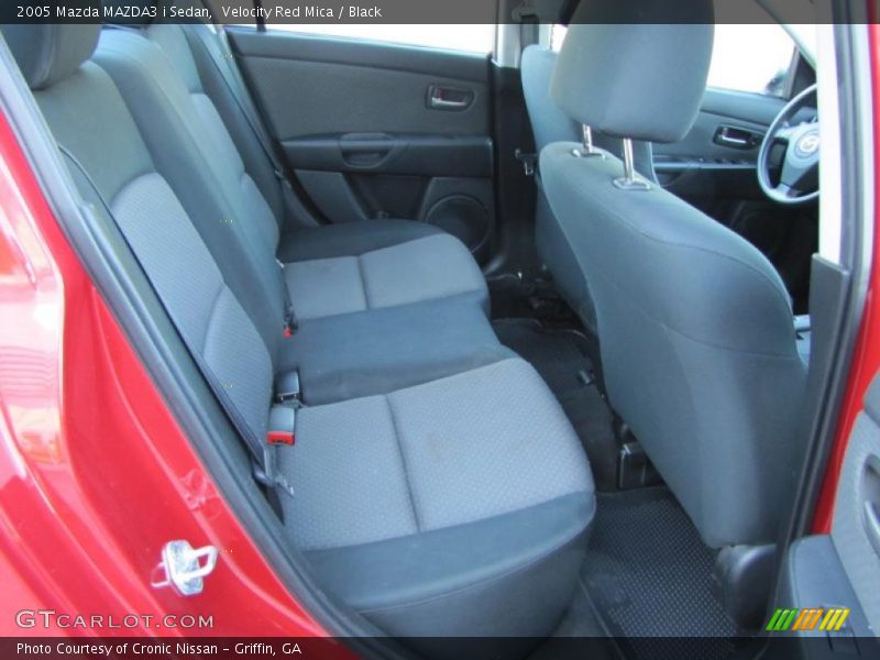 Velocity Red Mica / Black 2005 Mazda MAZDA3 i Sedan