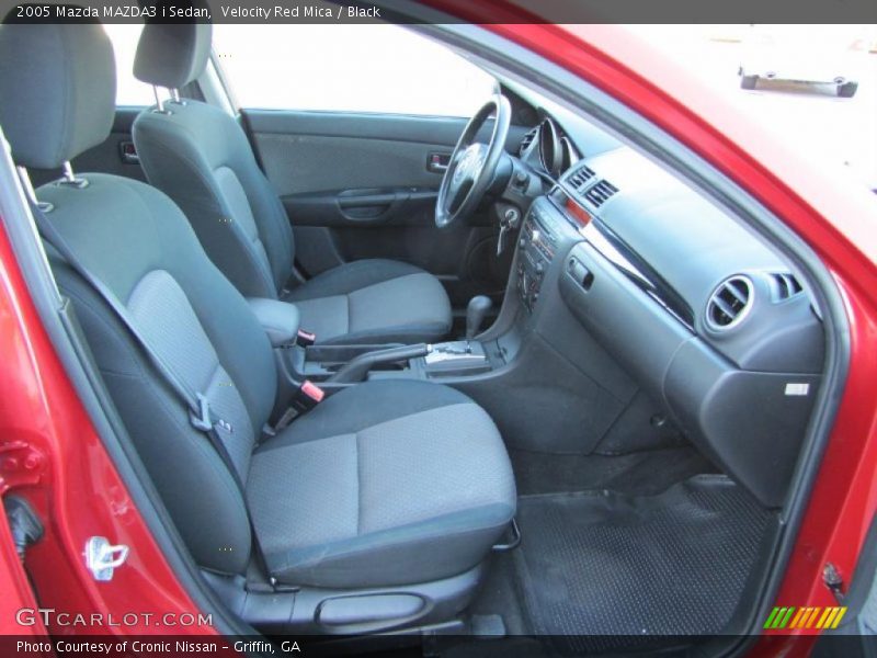 Velocity Red Mica / Black 2005 Mazda MAZDA3 i Sedan