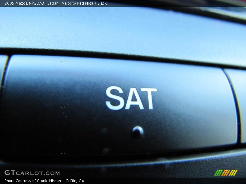 Velocity Red Mica / Black 2005 Mazda MAZDA3 i Sedan