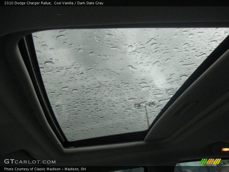 Cool Vanilla / Dark Slate Gray 2010 Dodge Charger Rallye