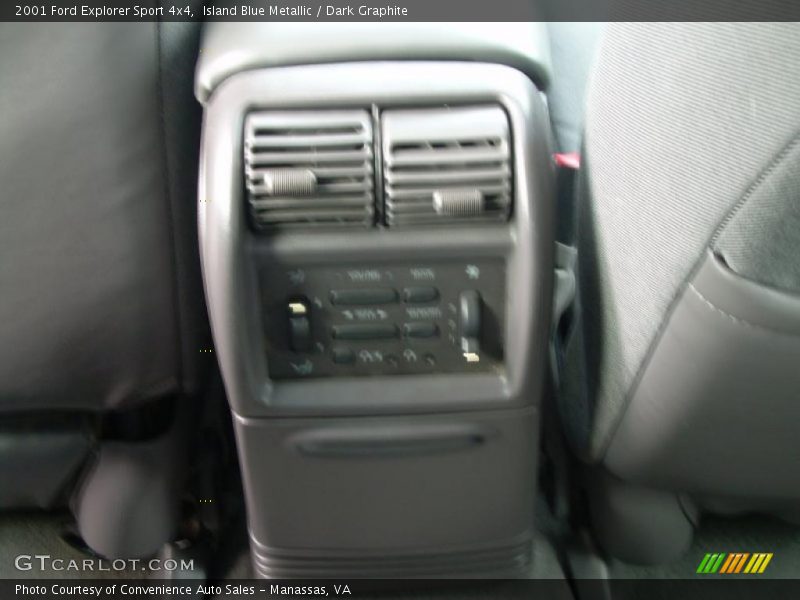 Island Blue Metallic / Dark Graphite 2001 Ford Explorer Sport 4x4