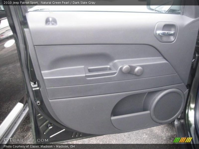 Natural Green Pearl / Dark Slate Gray 2010 Jeep Patriot Sport