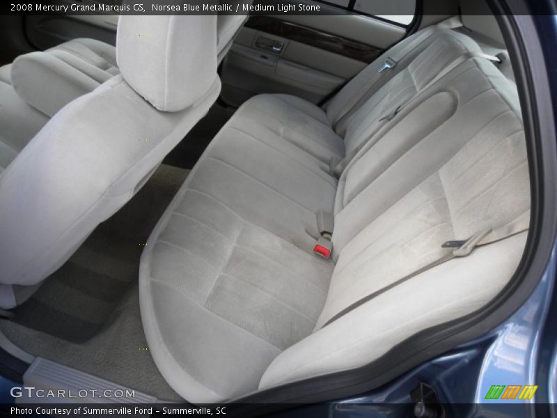 Norsea Blue Metallic / Medium Light Stone 2008 Mercury Grand Marquis GS