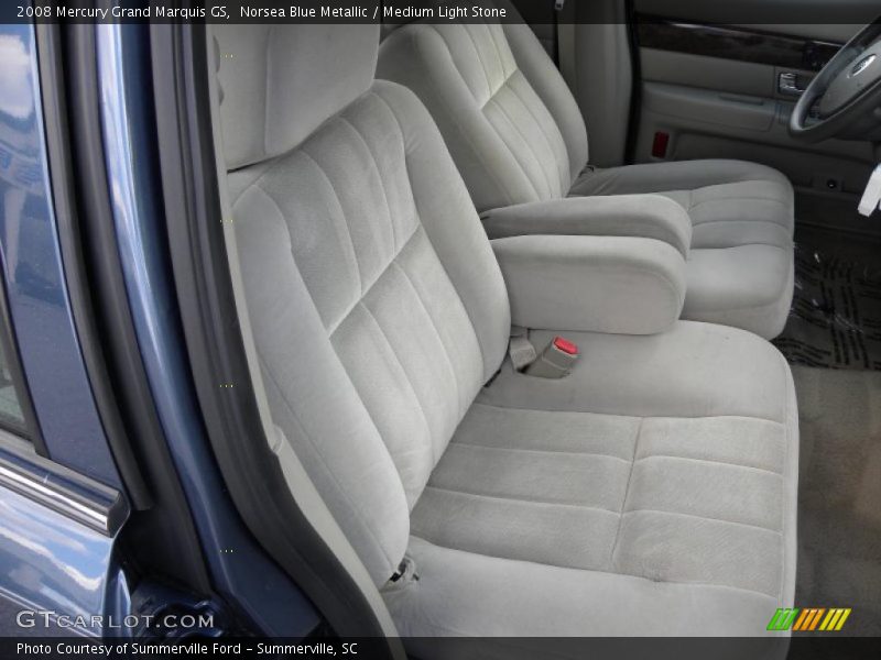 Norsea Blue Metallic / Medium Light Stone 2008 Mercury Grand Marquis GS
