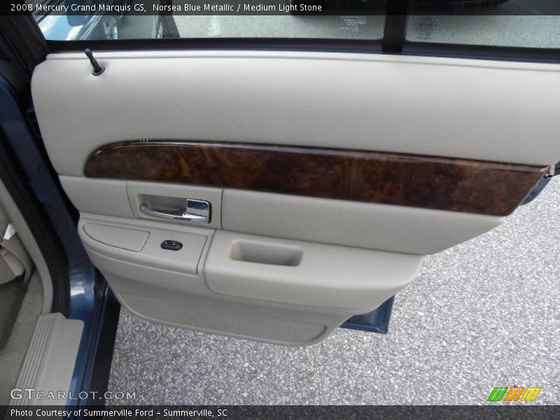 Norsea Blue Metallic / Medium Light Stone 2008 Mercury Grand Marquis GS