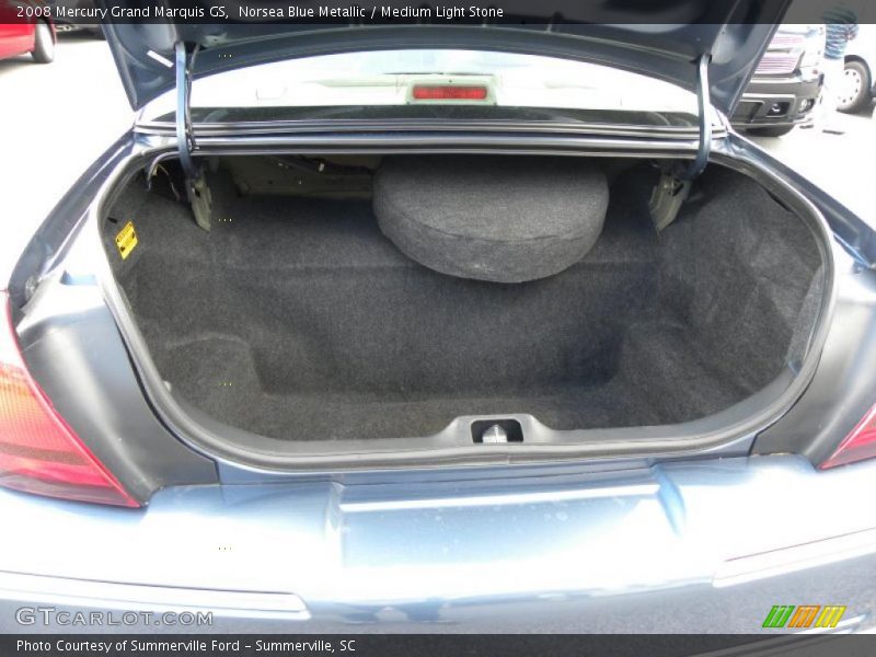 Norsea Blue Metallic / Medium Light Stone 2008 Mercury Grand Marquis GS