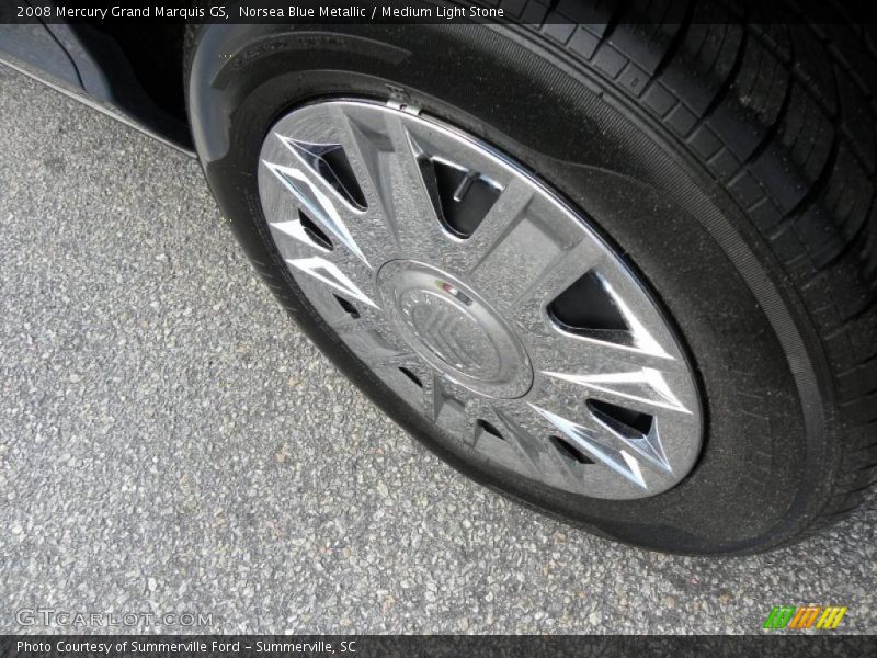 Norsea Blue Metallic / Medium Light Stone 2008 Mercury Grand Marquis GS