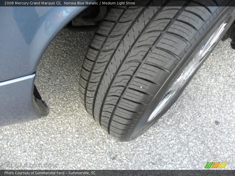 Norsea Blue Metallic / Medium Light Stone 2008 Mercury Grand Marquis GS