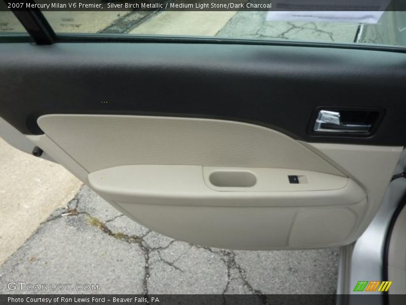 Silver Birch Metallic / Medium Light Stone/Dark Charcoal 2007 Mercury Milan V6 Premier