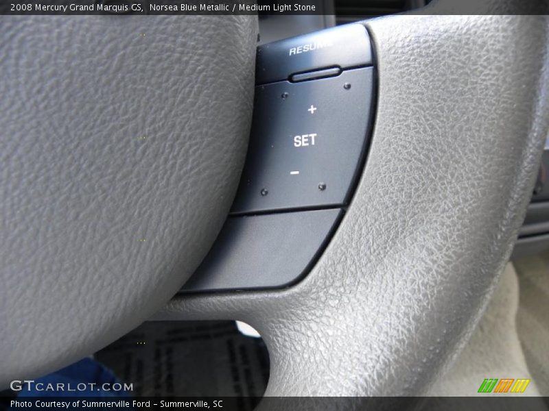 Norsea Blue Metallic / Medium Light Stone 2008 Mercury Grand Marquis GS