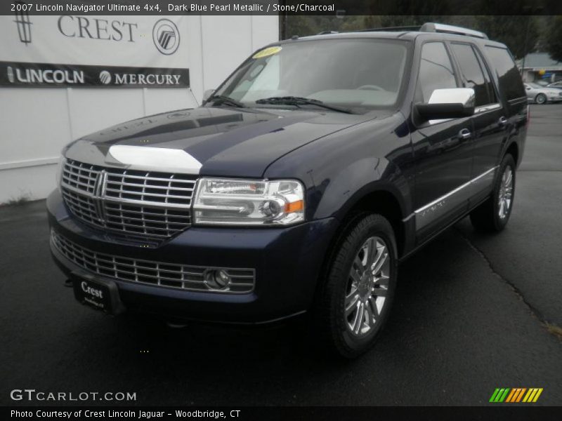 Dark Blue Pearl Metallic / Stone/Charcoal 2007 Lincoln Navigator Ultimate 4x4