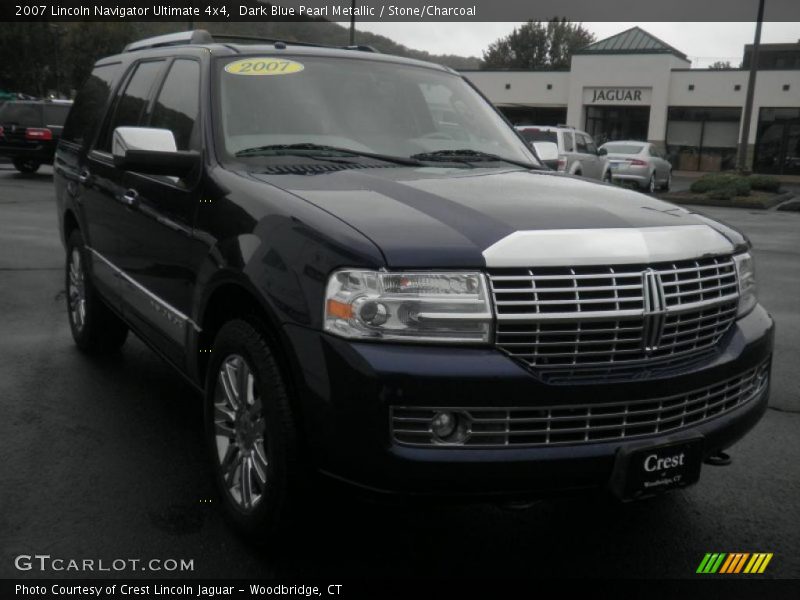 Dark Blue Pearl Metallic / Stone/Charcoal 2007 Lincoln Navigator Ultimate 4x4