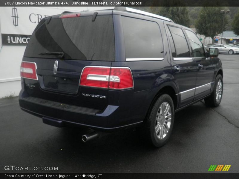 Dark Blue Pearl Metallic / Stone/Charcoal 2007 Lincoln Navigator Ultimate 4x4